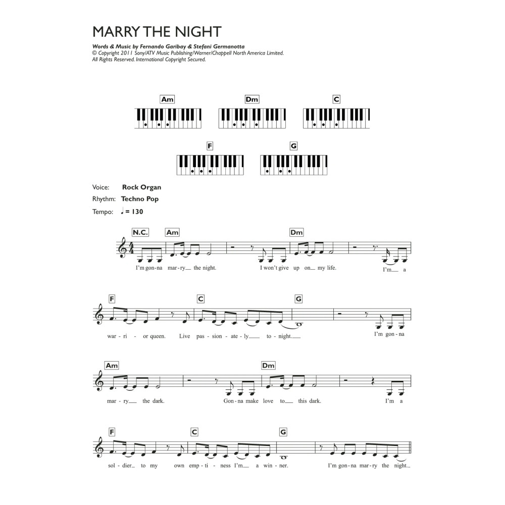 Marry The Night