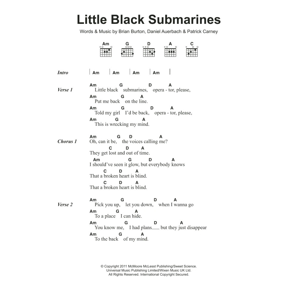Little Black Submarines