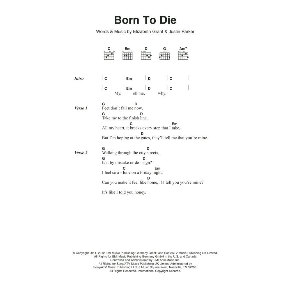 Born To Die