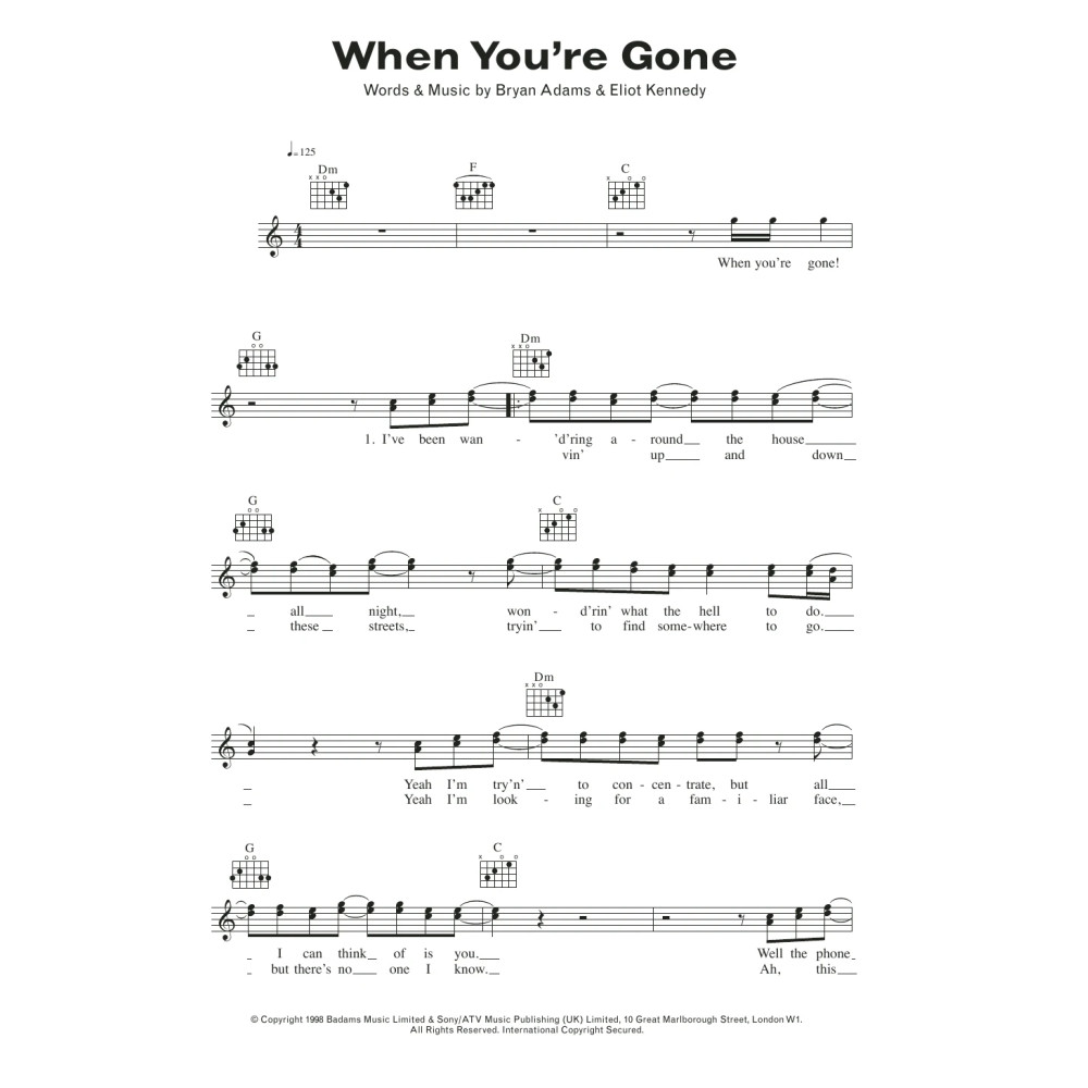 When You're Gone