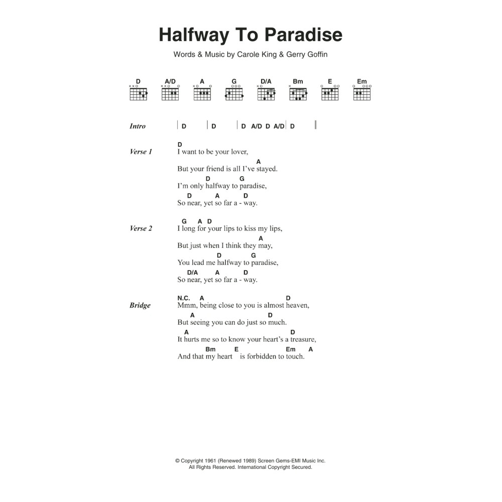 Halfway To Paradise
