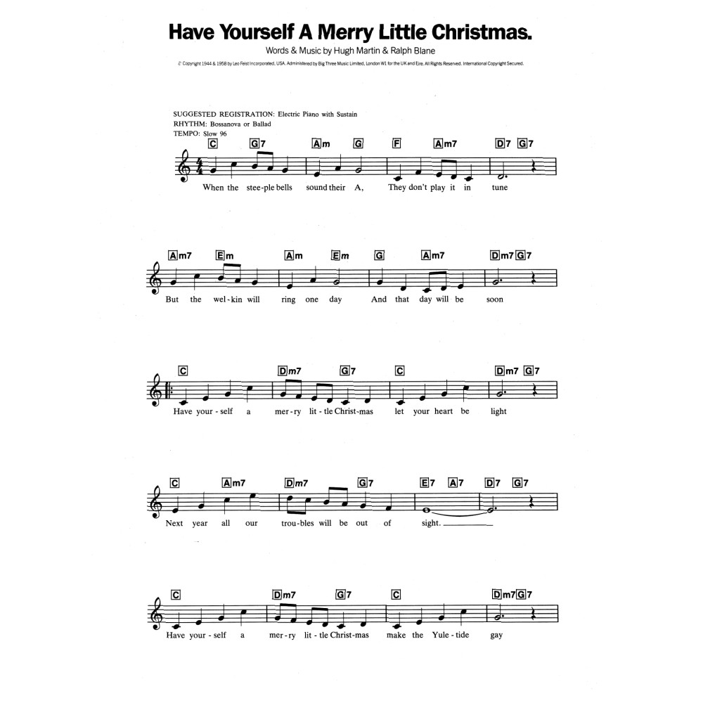 Have Yourself A Merry Little Christmas