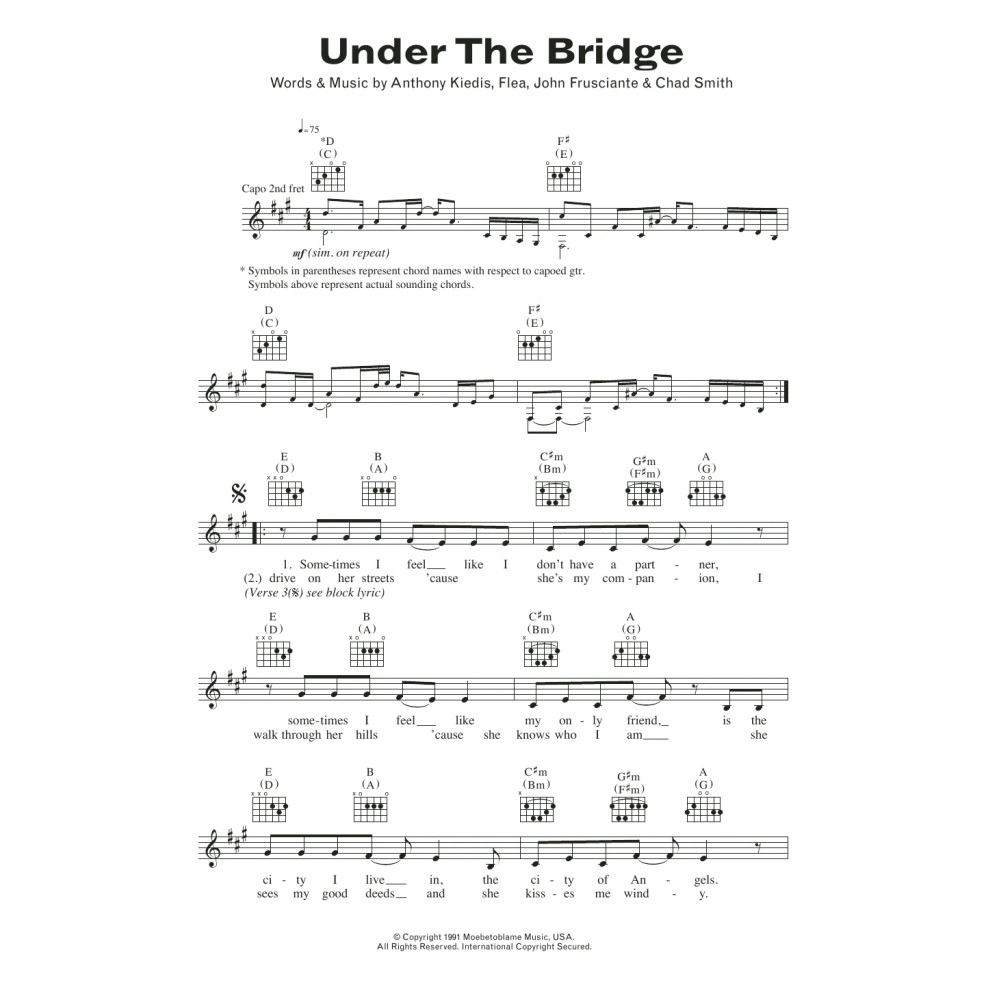 Under The Bridge