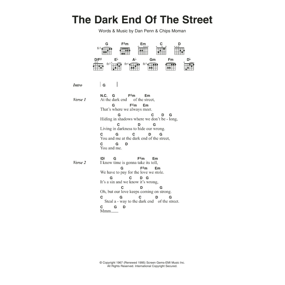 The Dark End Of The Street