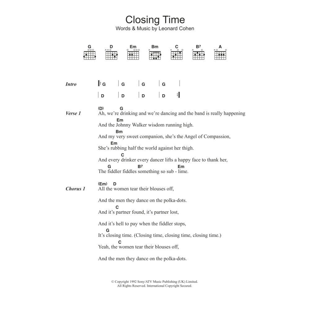 Closing Time