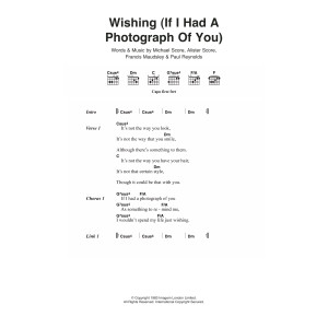 Wishing (If I Had A Photograph Of You)