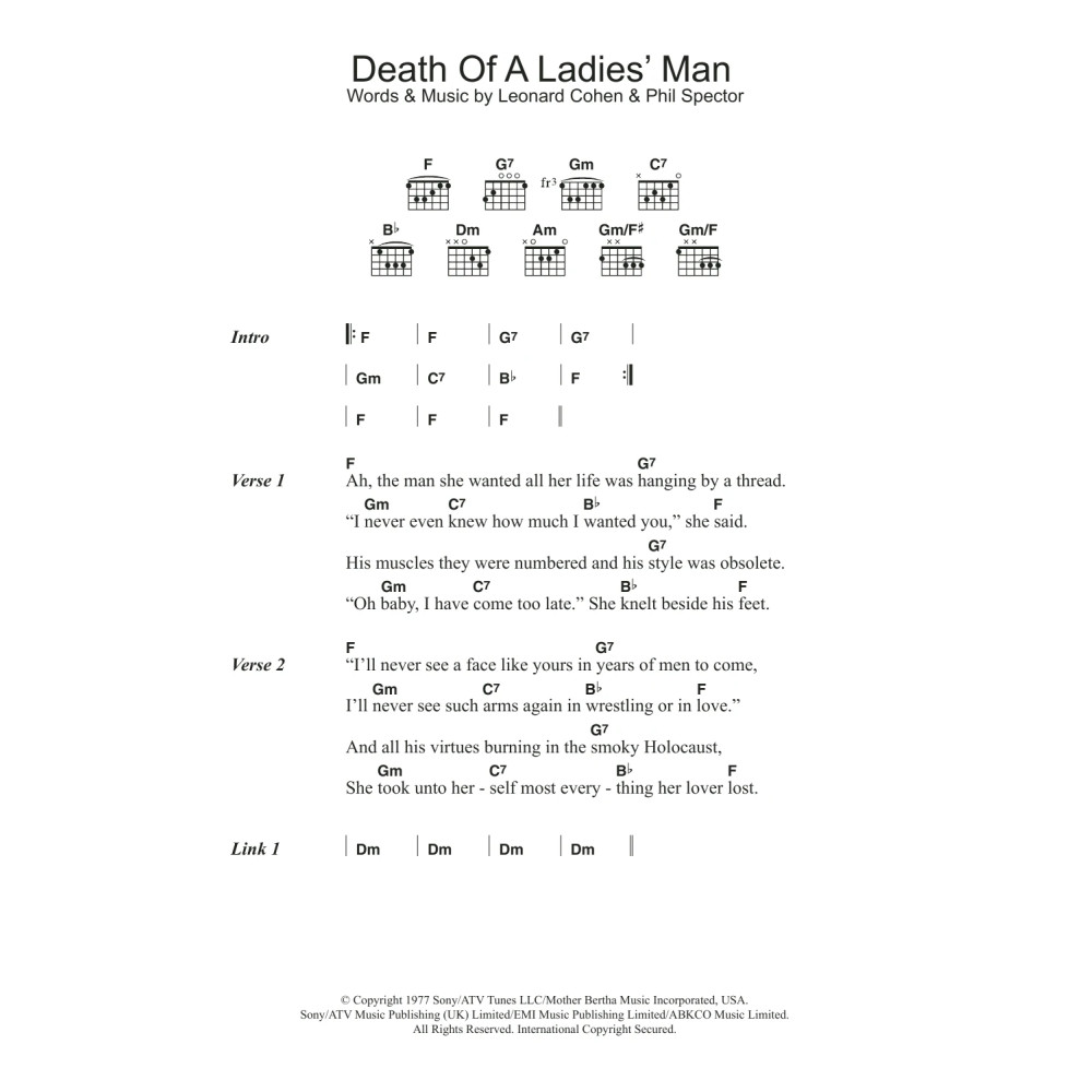 Death Of A Ladies' Man