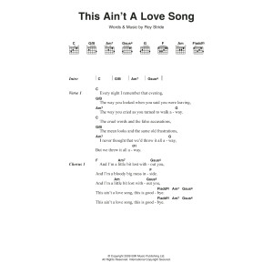 This Ain't A Love Song