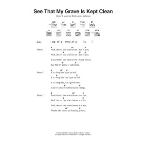 See That My Grave Is Kept Clean