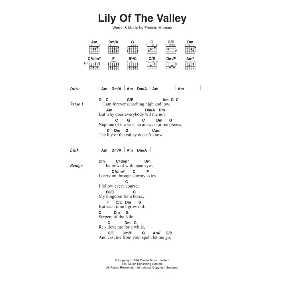 Lily Of The Valley