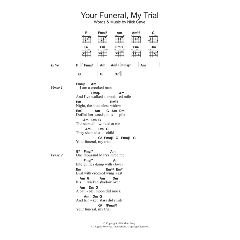 Your Funeral, My Trial