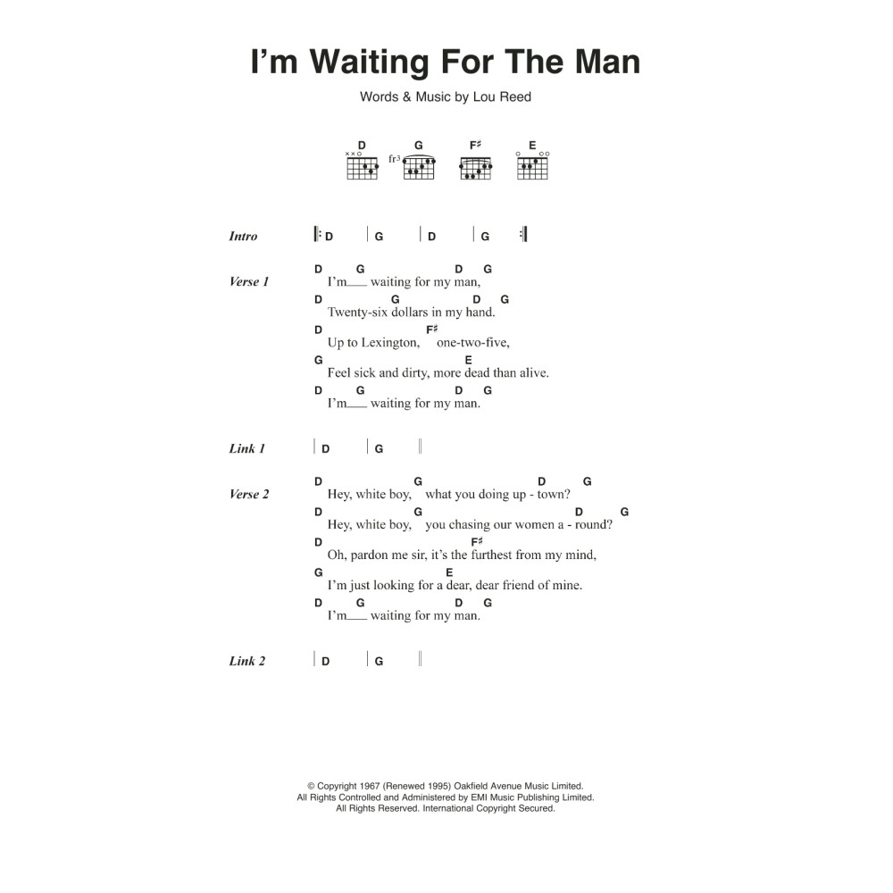 I'm Waiting For The Man (Waiting For My Man)