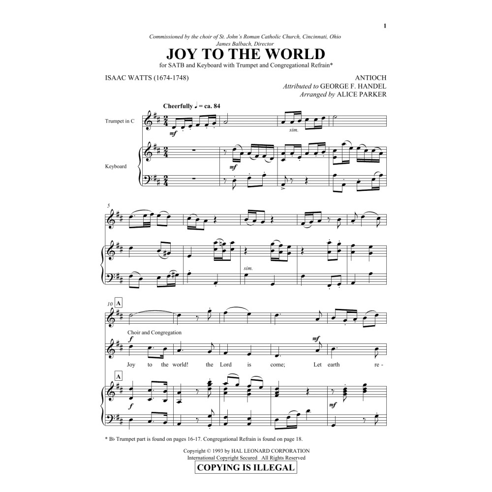 Joy To The World