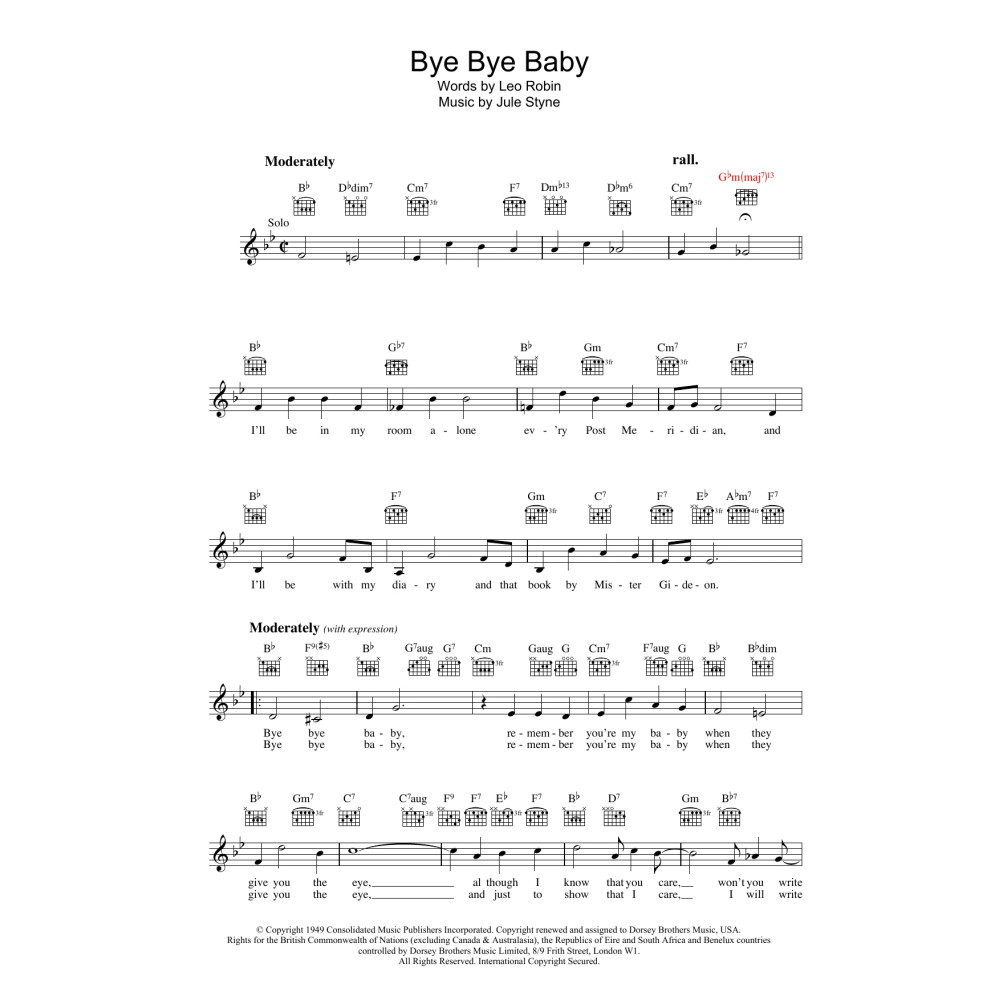 Bye Bye Baby