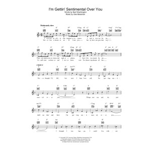I'm Gettin' Sentimental Over You