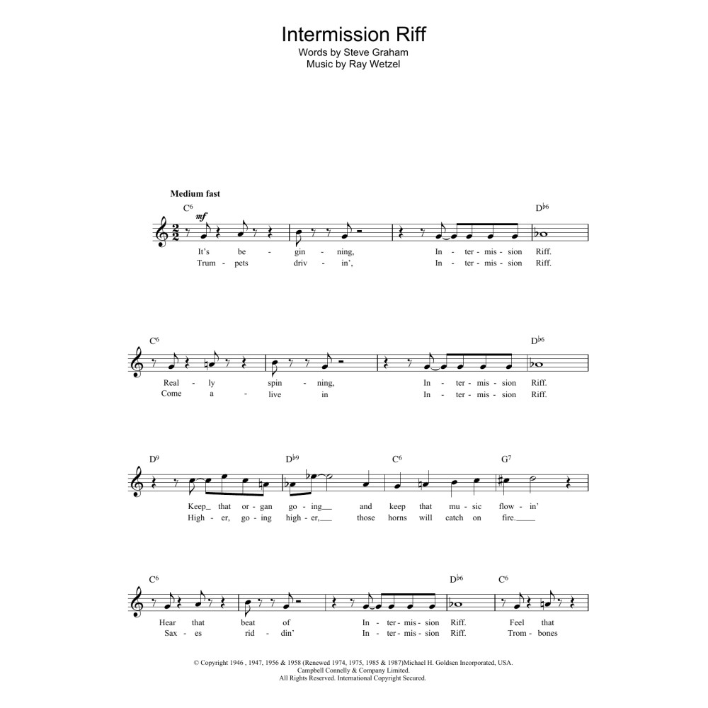 Intermission Riff