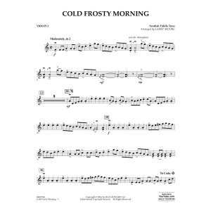 Cold Frosty Morning - Violin 2