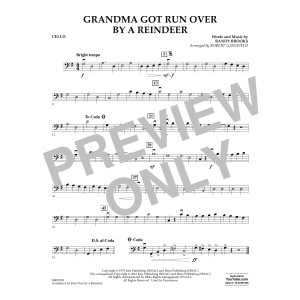 Grandma Got Run Over by a Reindeer - Cello