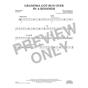 Grandma Got Run Over by a Reindeer - Percussion
