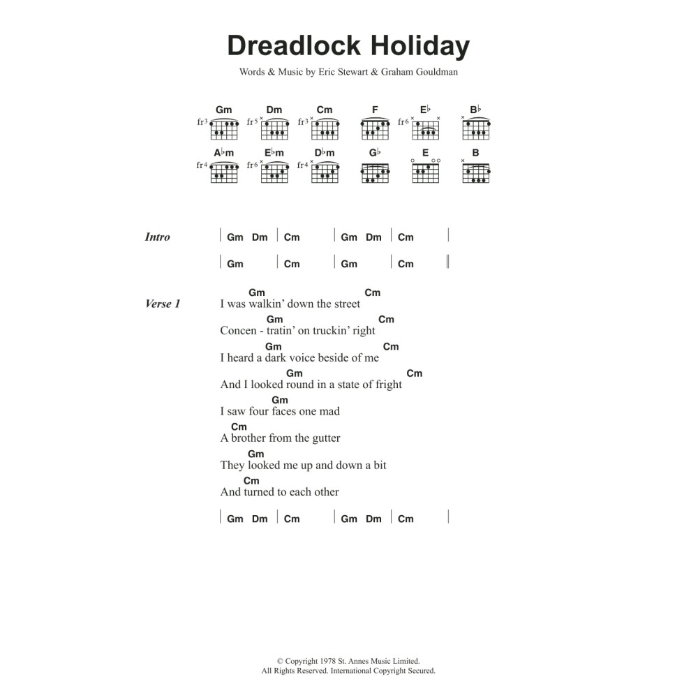 Dreadlock Holiday
