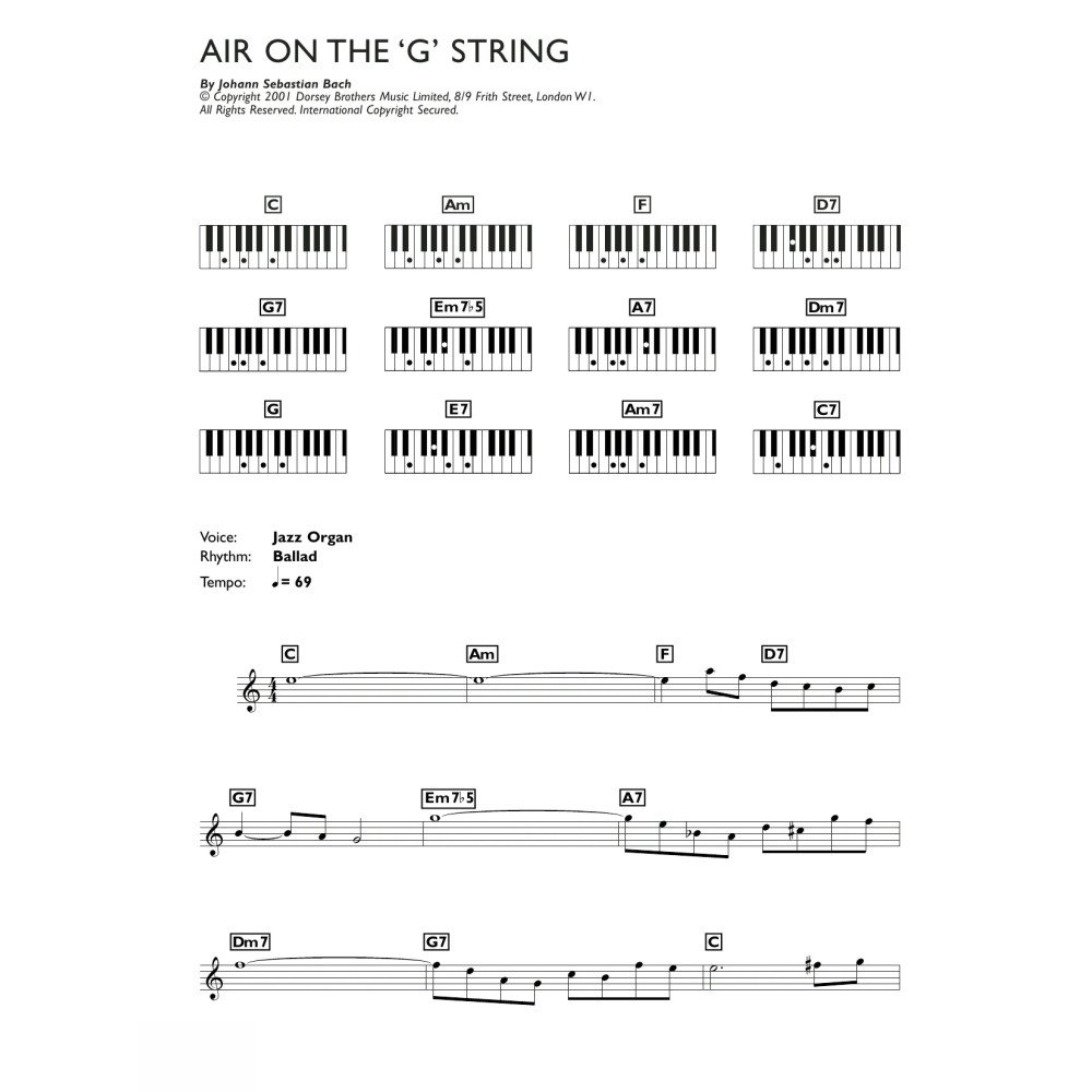 Air On The G String (from Suite No.3 in D Major)
