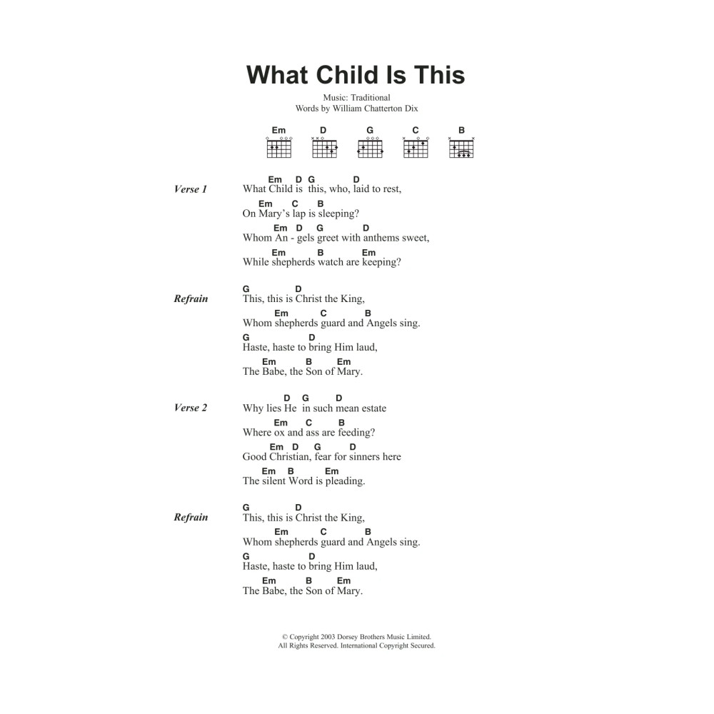 What Child Is This?