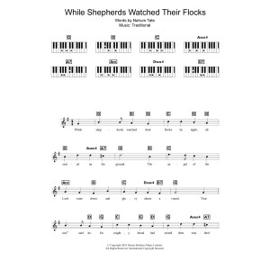 While Shepherds Watched Their Flocks