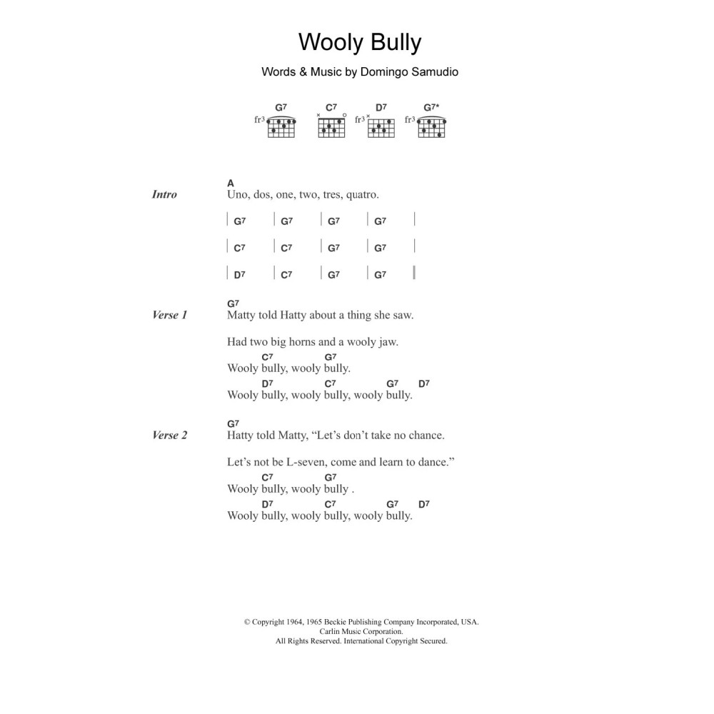 Wooly Bully