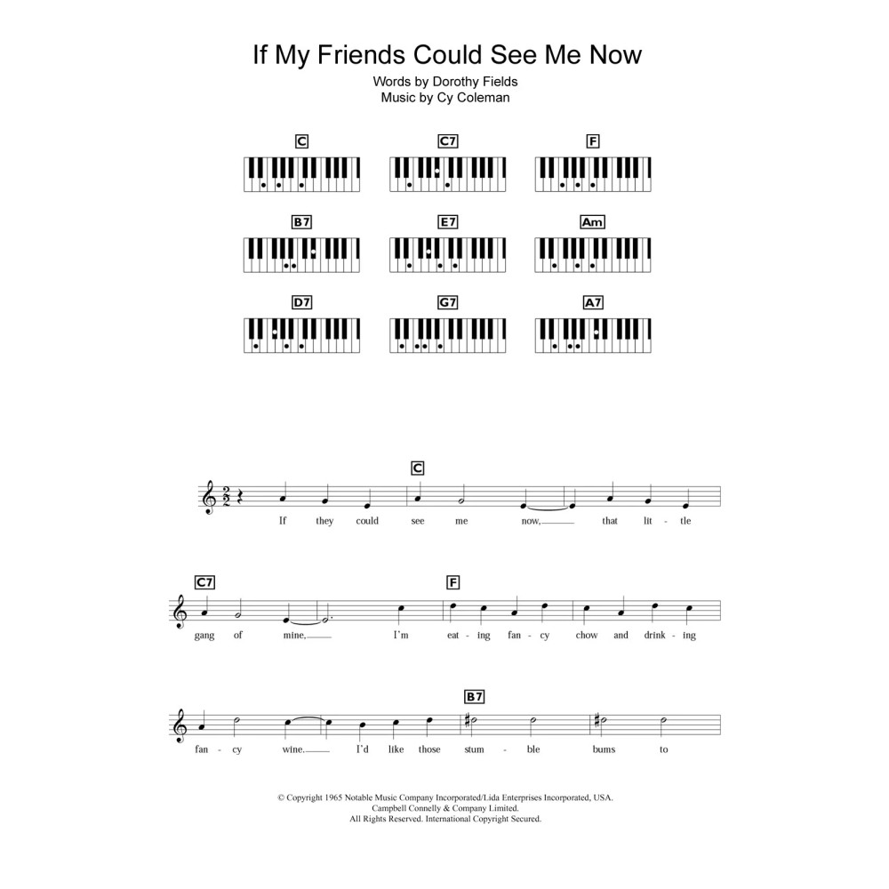 If My Friends Could See Me Now (from Sweet Charity)