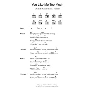 You Like Me Too Much