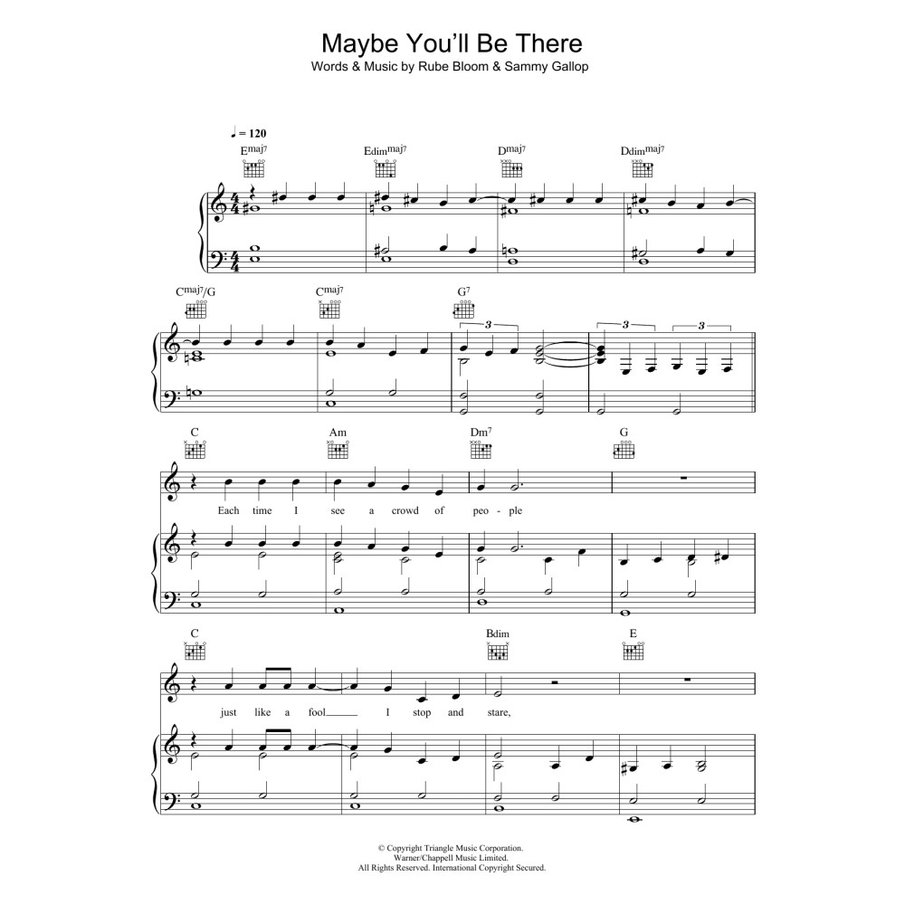 Maybe You'll Be There