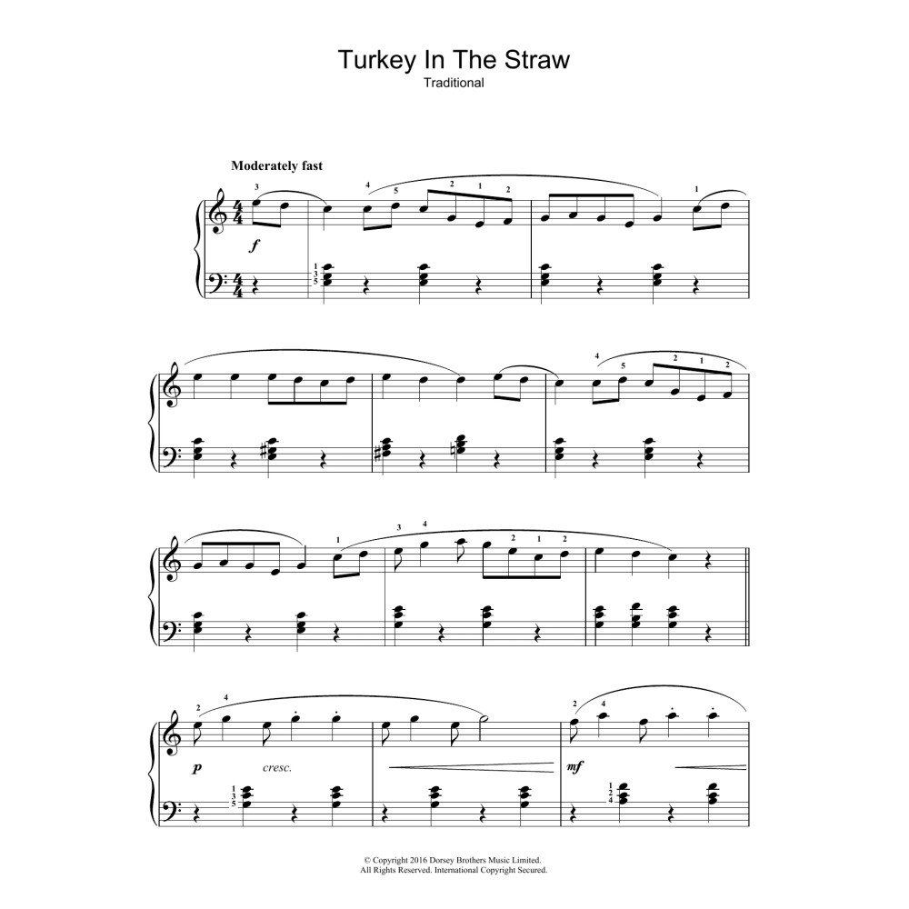 Turkey In The Straw