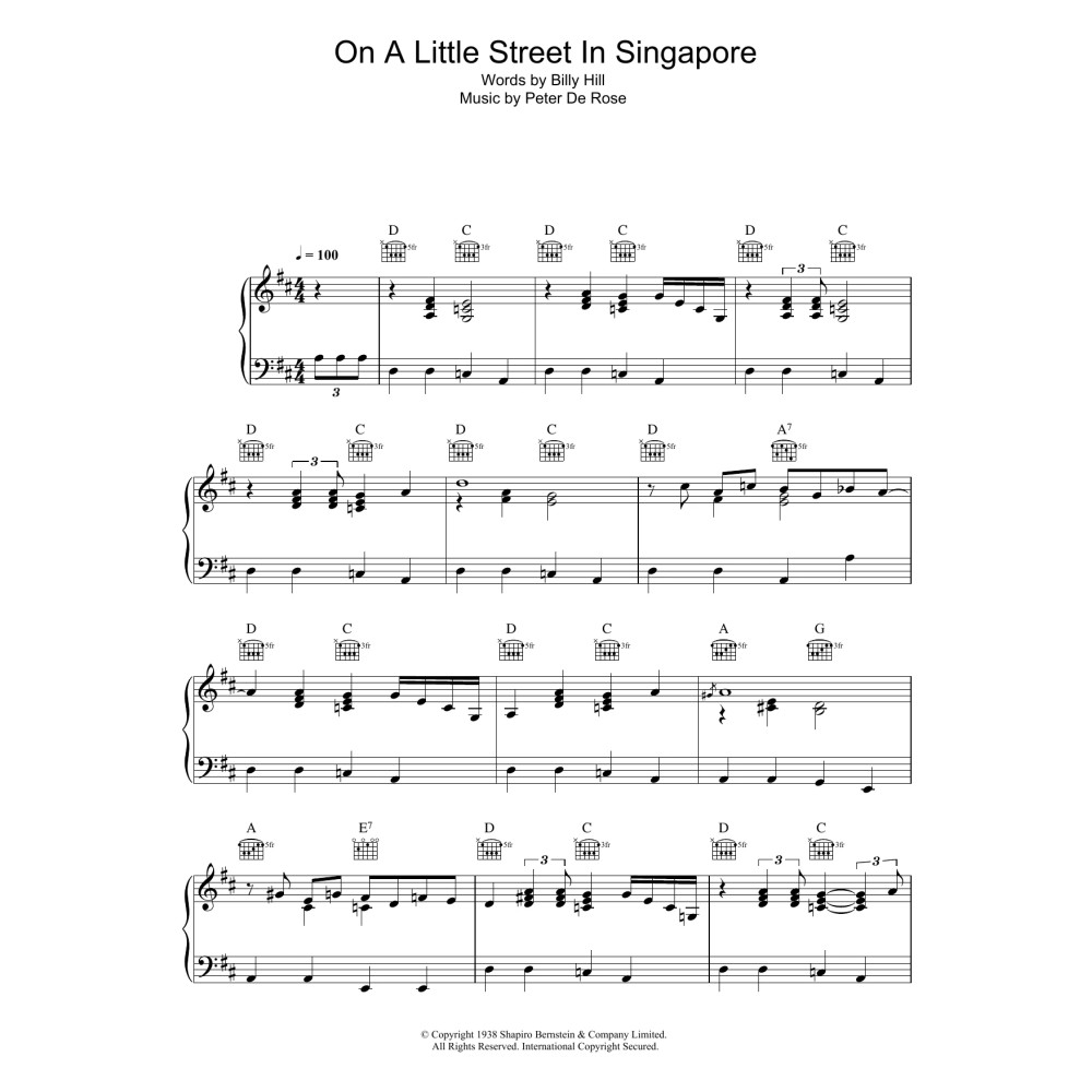 On A Little Street In Singapore