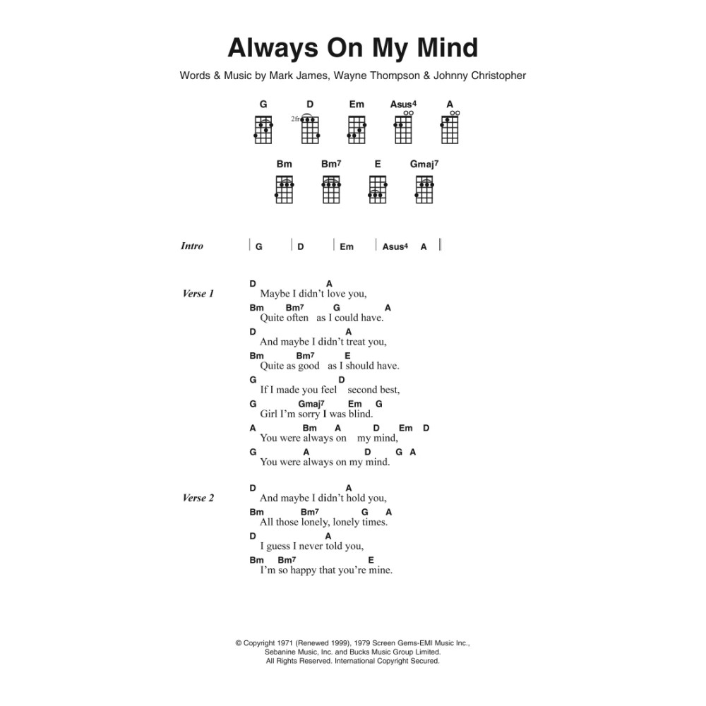 Always On My Mind