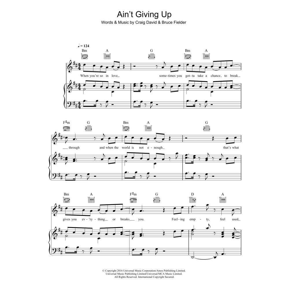 Ain't Giving Up (featuring Sigala)