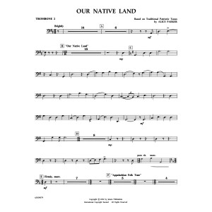 Our Native Land - Trombone 2