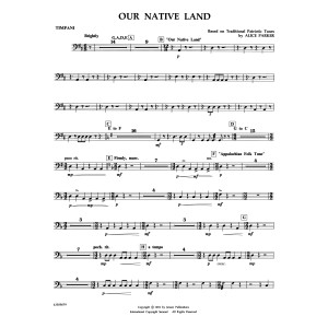 Our Native Land - Timpani