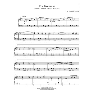 For Toscanini