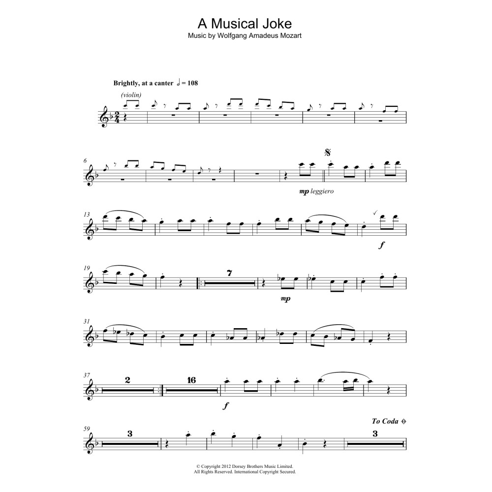 A Musical Joke