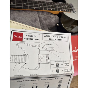 Fender telecaster american ultra II texas tea