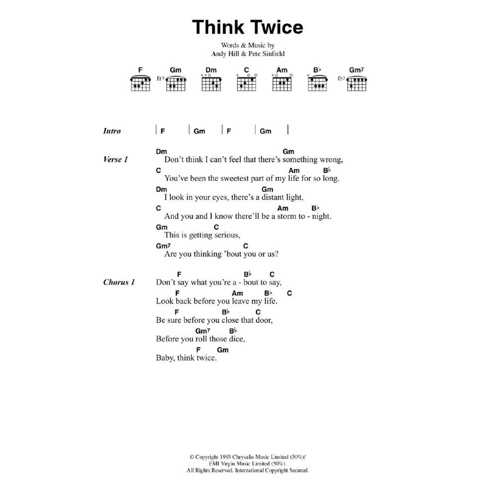 Think Twice