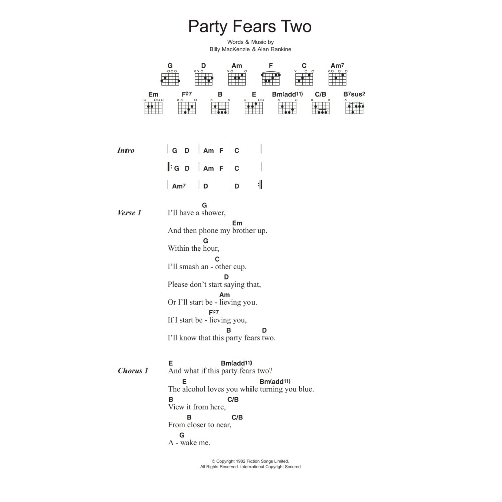 Party Fears Two