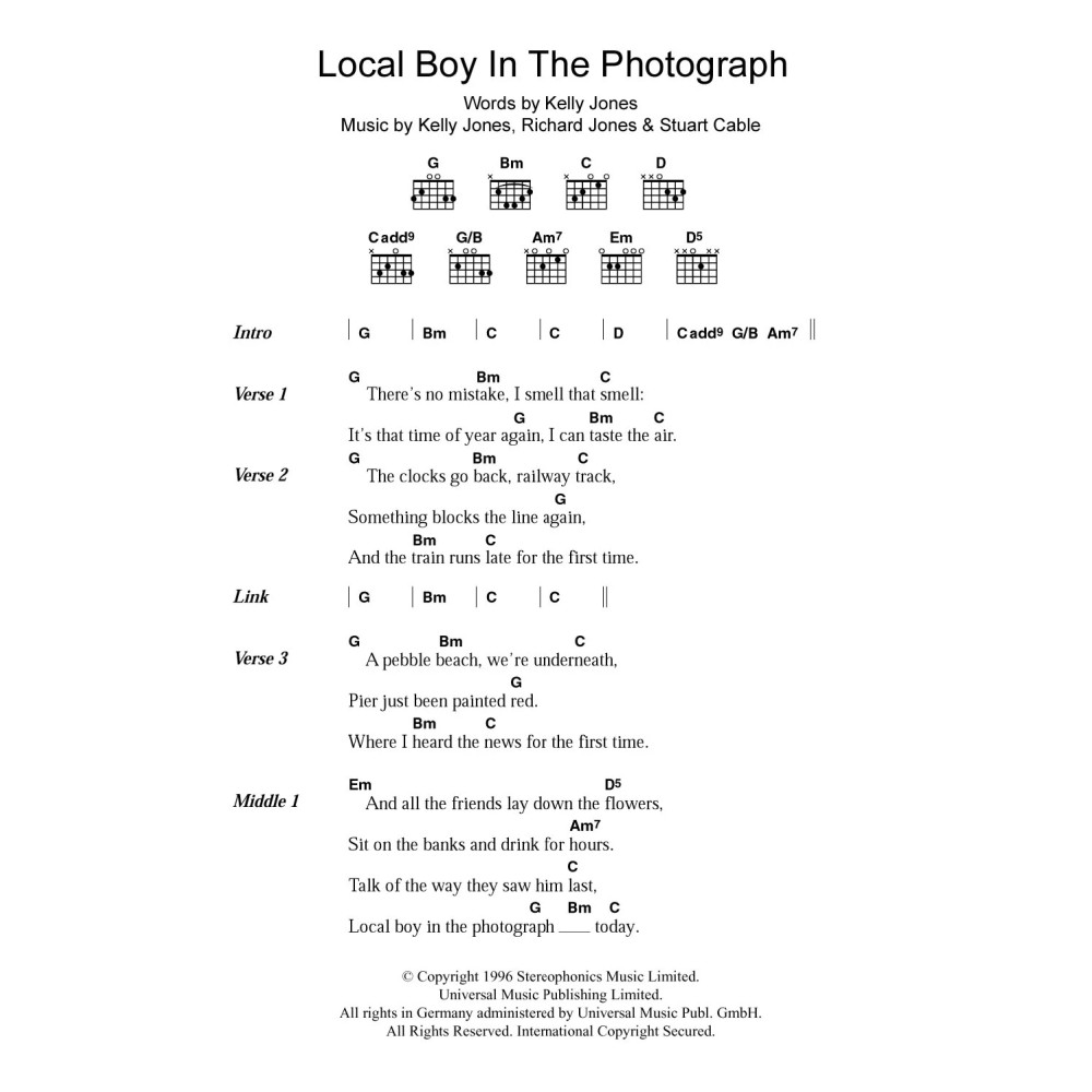 Local Boy In The Photograph