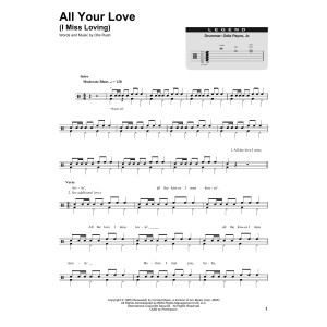 All Your Love (I Miss Loving)