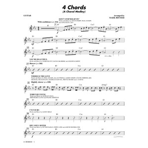 4 Chords (A Choral Medley) - Guitar