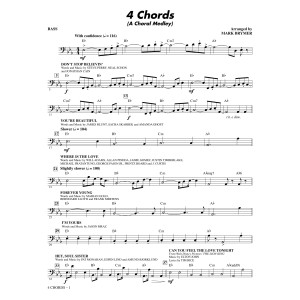 4 Chords (A Choral Medley) - Bass