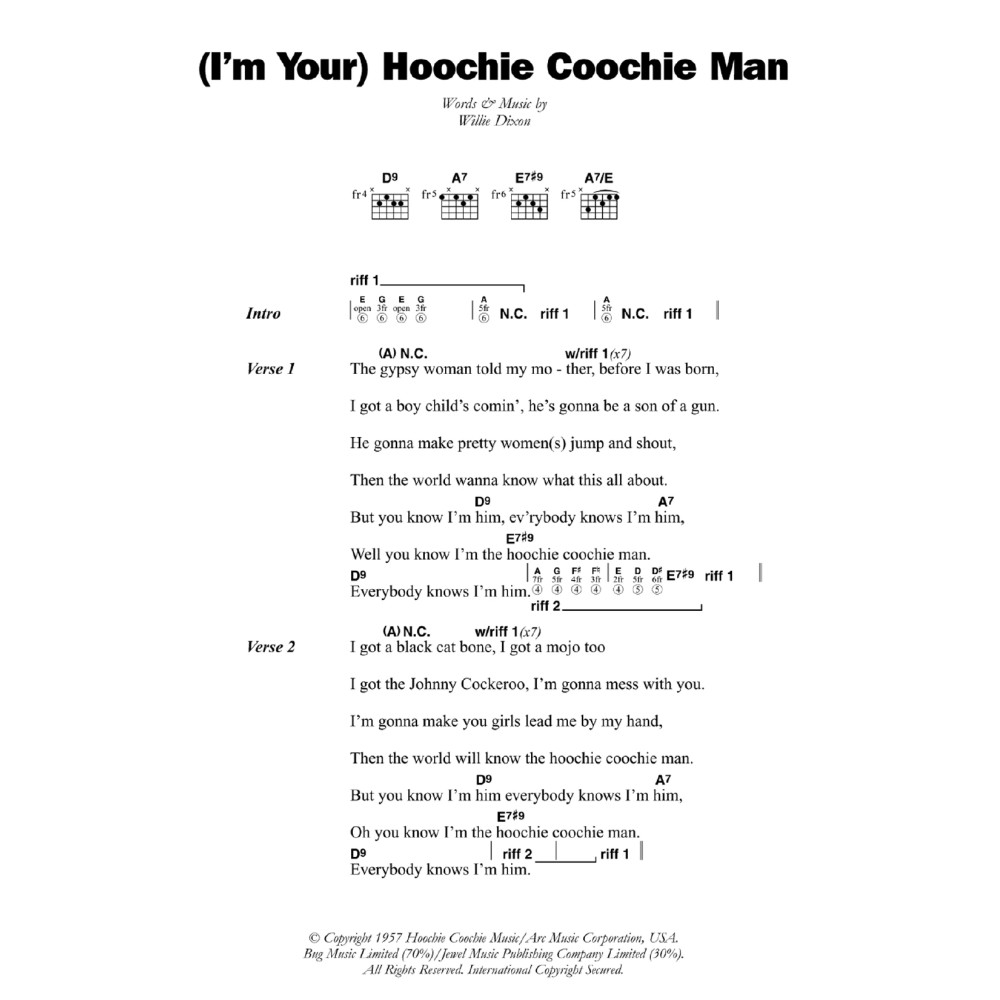 (I'm Your) Hoochie Coochie Man