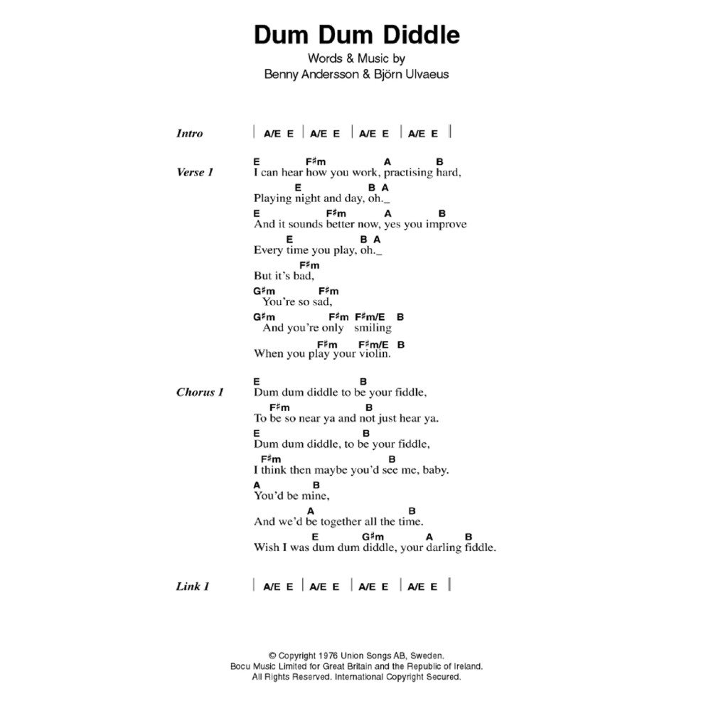 Dum Dum Diddle