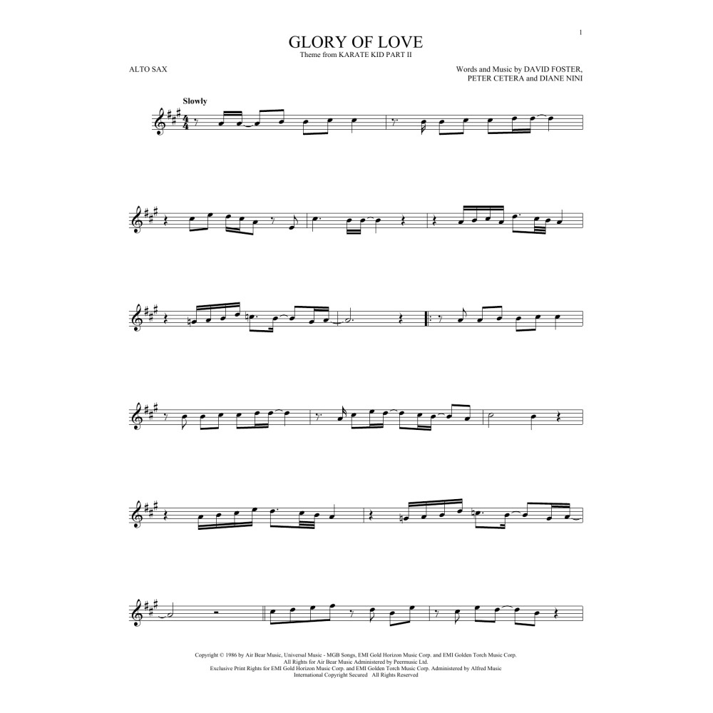 Glory Of Love