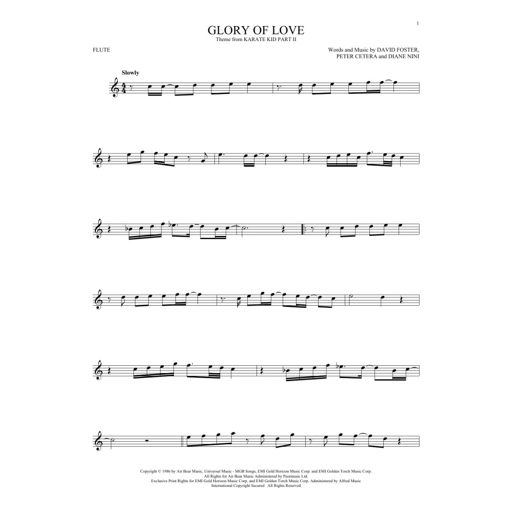 Glory Of Love